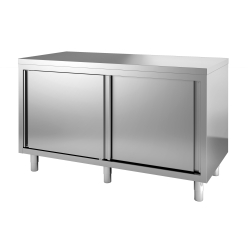 600 plan de travail portes coulisst 2500 - Combisteel - 7812.0109