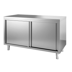 700 plan de travail portes coulisst 1400 - Combisteel - 7812.0110