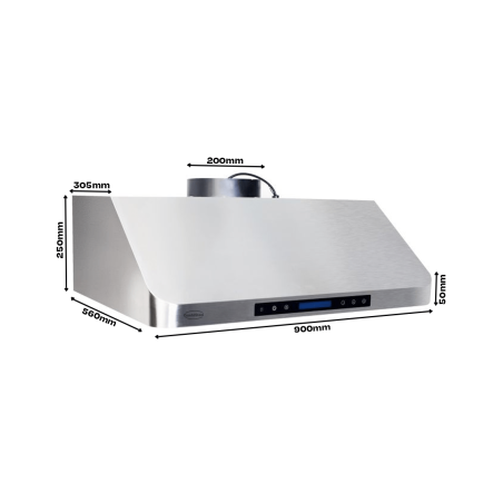 Hotte aspirante 900 - Combisteel - 7227.0005
