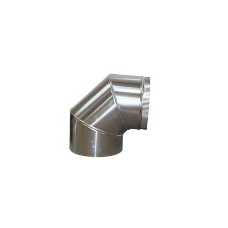 90&deg; courbe en rond &oslash; 200 - Combisteel - 7220.0122