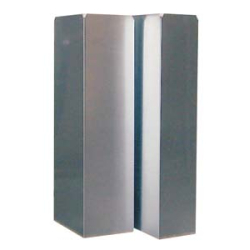 Tuyau d&rsquo;&eacute;vacuation carr&eacute; 400 - Combisteel - 7216.0975