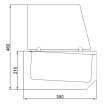 Puits r&eacute;frig&eacute;rat&eacute;e 10x 1/3 gn - Combisteel - 7489.5245