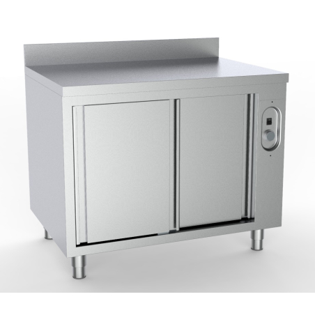 700 armoire chauffant bord relev&eacute; 1200 - Combisteel - 7333.0314