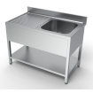 700 bloc-&eacute;vier &eacute;tag&egrave;re 1 &agrave; droite 1200 - Combisteel - 7333.0835