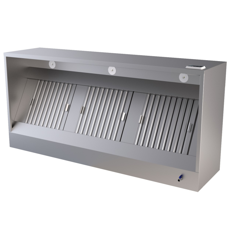 950 hottes murales mod&egrave;le de bo&icirc;te complet 1600 - Combisteel - 7333.0770