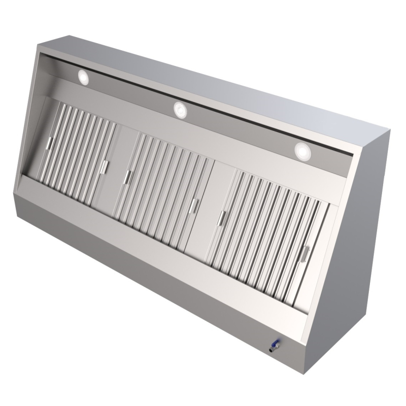 950 hottes murales 2400 - Combisteel - 7333.0620