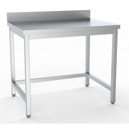 700 plan de travail essous ouvert bord relev&eacute; d&eacute;montable 2000 - Combisteel - 7333.0060