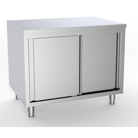 600 plan de travail portes coulisstantes 2000 - Combisteel - 7333.0210