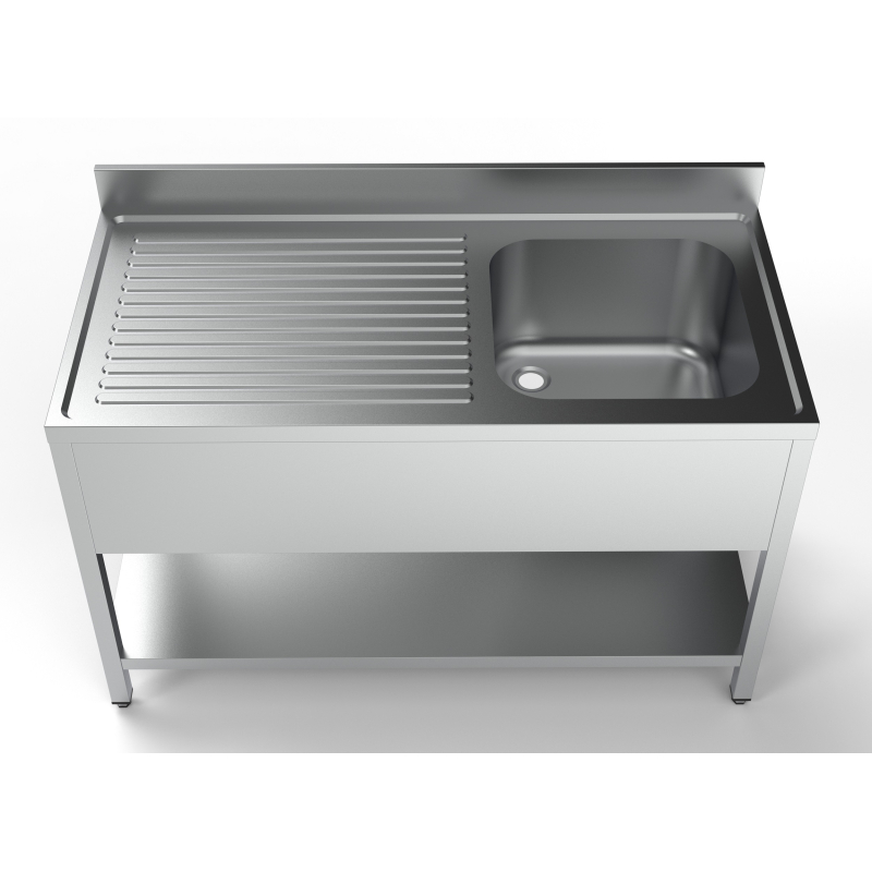 700 bloc-&eacute;vier &eacute;tag&egrave;re 1 &agrave; droite 1400 - Combisteel - 7333.0845