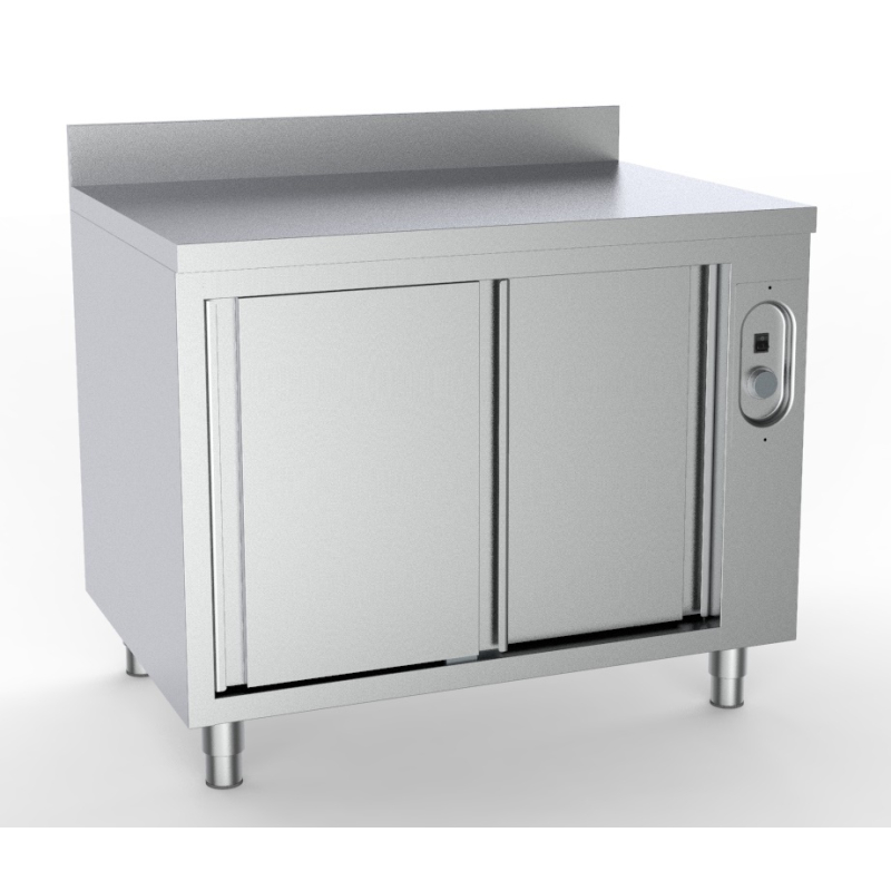 700 armoire chauffant bord relev&eacute; 1600 - Combisteel - 7333.0318