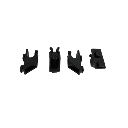 Set 4 zwarte clips voor 7487.0170-0175-0180 oude serie -&hellip;