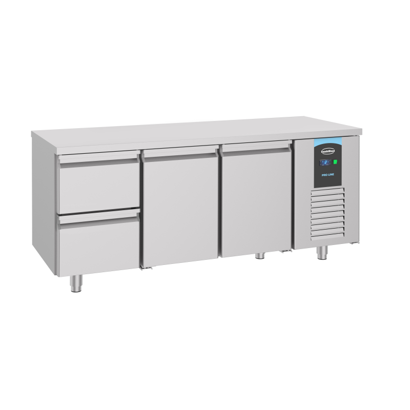 700 table r&eacute;frig&eacute;r&eacute;e 2 portes 2 tiroirs energy line - Combisteel - 7489.5520