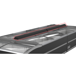 Cong&eacute;lateur bahut connexion noir 2500 pour 7072.0115 - Combisteel - 7072.9020