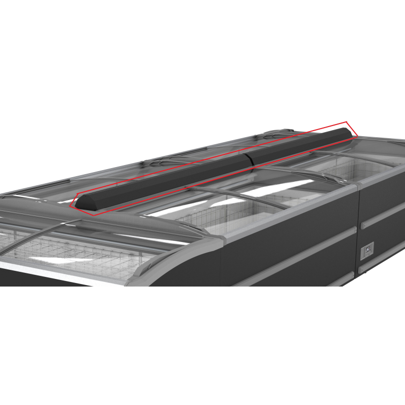 Cong&eacute;lateur bahut connexion noir 2500 pour 7072.0115 - Combisteel - 7072.9020