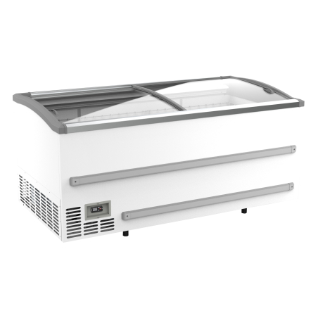 Cong&eacute;lateur bahut pour supermarch&eacute; blanc 1880 d&eacute;givrage manuel - Combisteel - 7072.0045