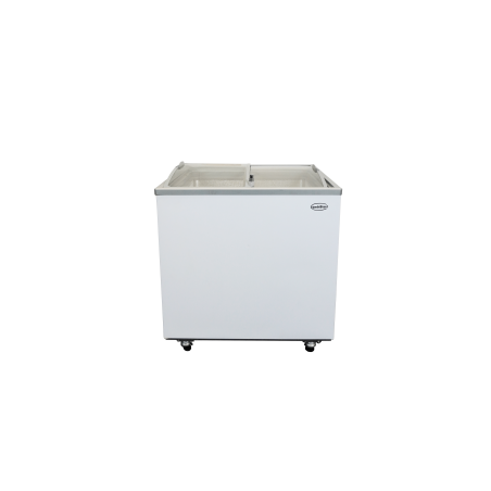 Cong&eacute;lateur bahut couvercle en verre 198 l - Combisteel - 7151.1000