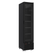 R&eacute;frig&eacute;rateur 1 porte en verre noir 348l *transport sur demande* - Combisteel - 7464.0210