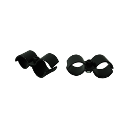 Jeu de 2 supports de connexion noir pour 7530.0025-0030-0035-0040 - Combisteel - 7530.9005