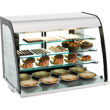 Drop-in vitrine neutre 140l ouvert - Combisteel - 7178.2030