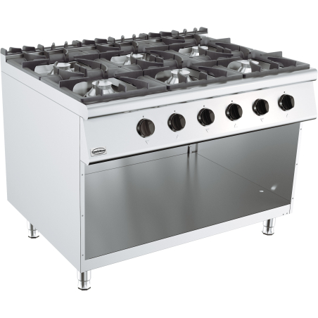Base 900 cuisinire a gaz 6 br. - Combisteel - 7178.3010