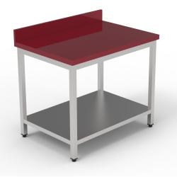 700 table de d&eacute;coupe avec &eacute;tag&egrave;re 1600 - Combisteel - 7333.1615