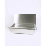 &Eacute;vier inox 1 robinet 600mm bouchon de vidange et couvercle anti-&eacute;claboussures inclus, &agrave; l'exclusion du - Combisteel - 7013.4600