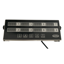 Minuterie de cuisine num&eacute;rique 8 canaux dkt-8 - Combisteel - 7517.0015