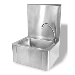 Lavabo commande au genou -...