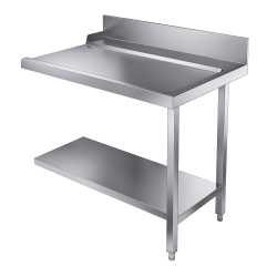 Table d'&eacute;coulement &eacute;tag&egrave;re 1100 &agrave; droite pour 7280.0045-0046 - Combisteel - 7106.0040