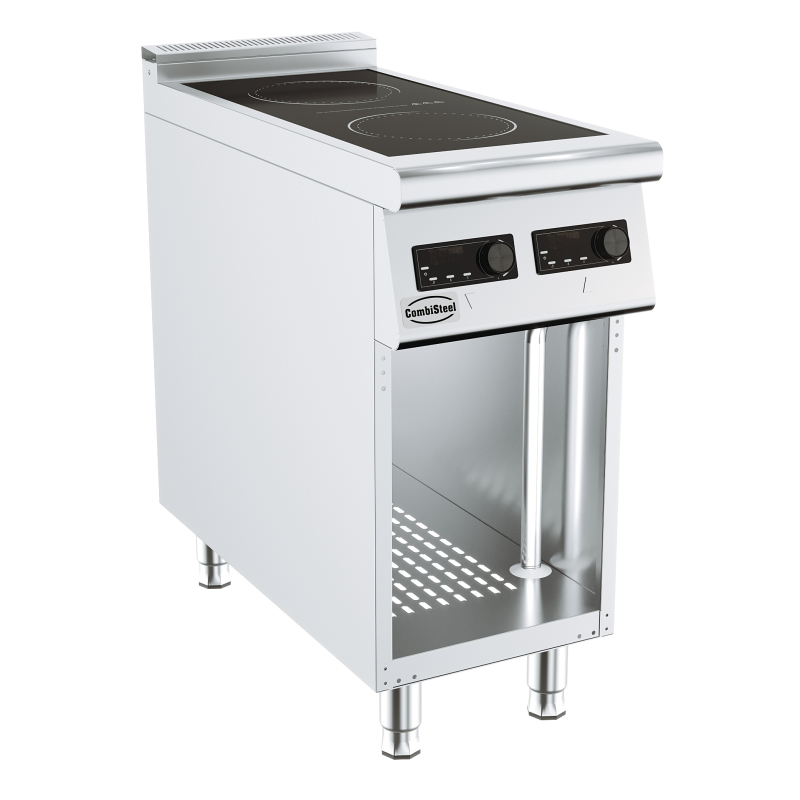 Base 900 inductie kookplaat elektrisch 2 pl. - Combisteel - 7178.3140