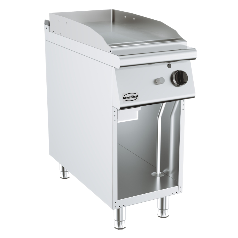Base 900 grillplaten op gas chroom - Combisteel - 7178.3185