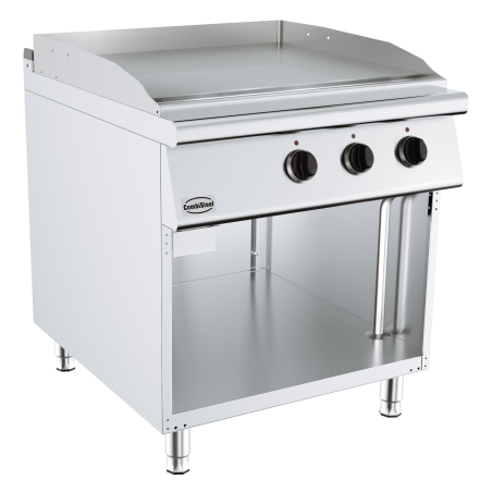 Base 900 plaque grill &eacute;lectrique chrome - Combisteel - 7178.3200
