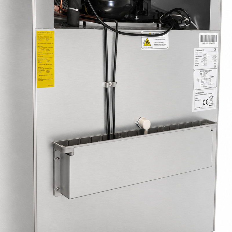 Koelkast in roestvrijstaal 1 deur 560l energy line - Combisteel - 7450.0250
