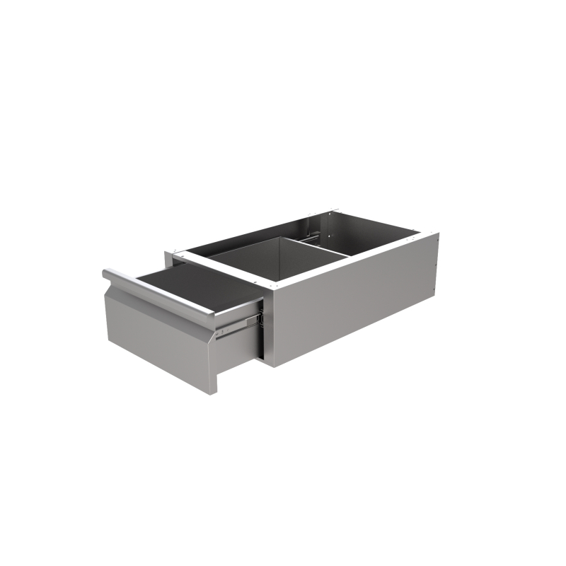 Ladenblok 1 lade voor tafel 700 - Combisteel - 7333.0176