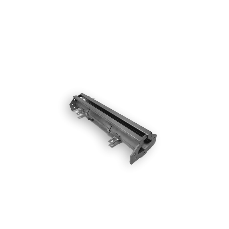 Drain inox 300x265 avec 2 sorties pour goutti&egrave;re &agrave; fente - Combisteel - 7107.0025