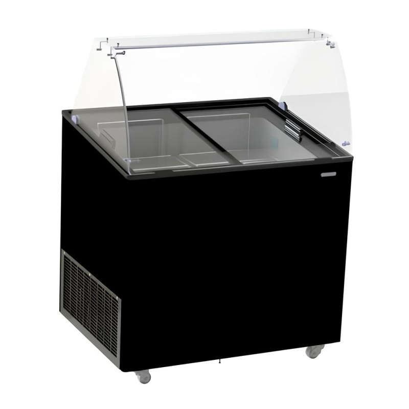 IJskast corsica zwart 6x5 ltr - Combisteel - 7472.0124