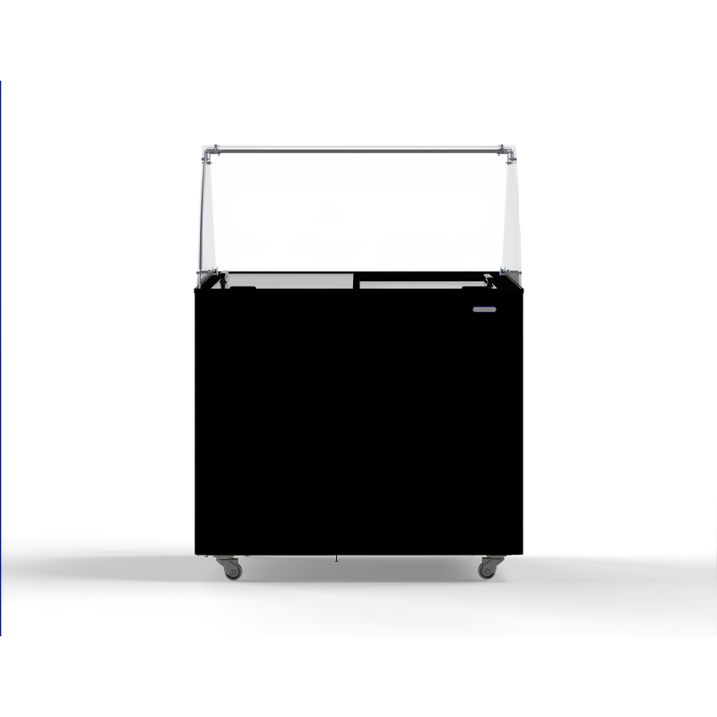 IJskast corsica zwart 6x5 ltr - Combisteel - 7472.0124
