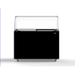 Vitrine &agrave; creme glac&eacute;e java noir 8x5 ltr - Combisteel - 7472.0129