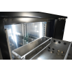 Arri&egrave;re bar r&eacute;frig&eacute;r&eacute;e noir 6 tiroirs - Combisteel - 7450.0323