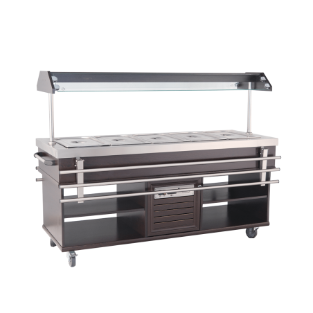 Buffet r&eacute;friger&eacute;e gn 5/1 - Combisteel - 7078.0015