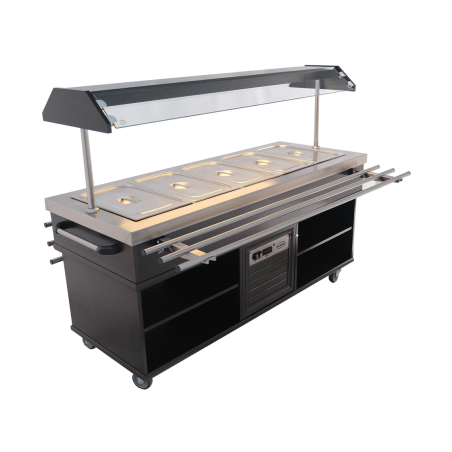Buffet r&eacute;friger&eacute;e gn 5/1 - Combisteel - 7078.0015