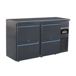 Arri&egrave;re bar r&eacute;frig&eacute;r&eacute;e noir...