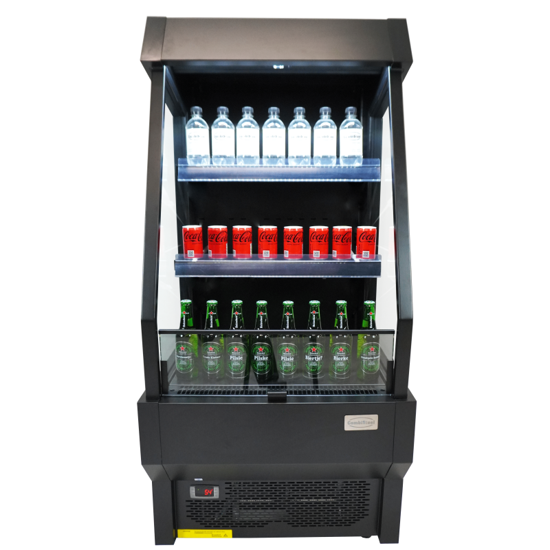 R&eacute;frig&eacute;rateur noir pour achats impulsifs 165l - Combisteel - 7090.0005
