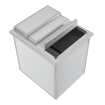 Bac &agrave; glace encastrable en acier inoxydable - Combisteel - 7538.0005