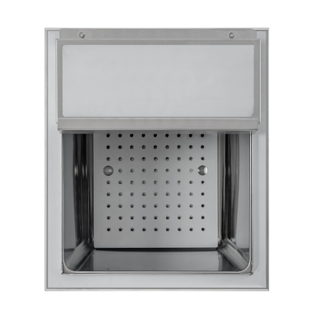 Bac &agrave; glace encastrable en acier inoxydable - Combisteel - 7538.0005