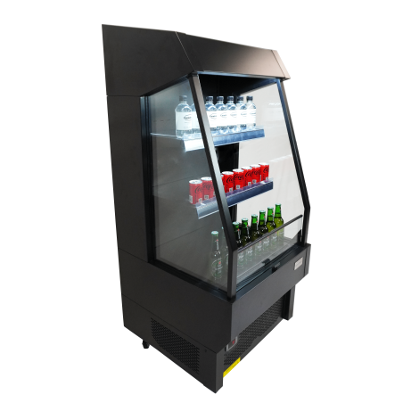 R&eacute;frig&eacute;rateur noir pour achats impulsifs 165l - Combisteel - 7090.0005