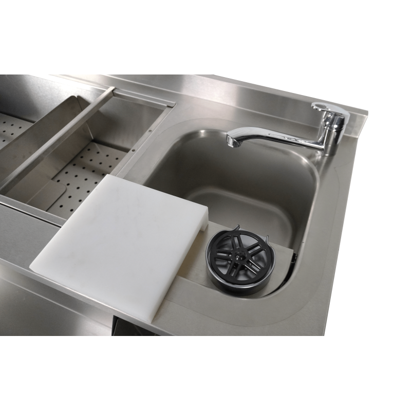 Table r&eacute;frig&eacute;r&eacute;e 2 portes avec bar &agrave; cocktails - Combisteel - 7489.6000