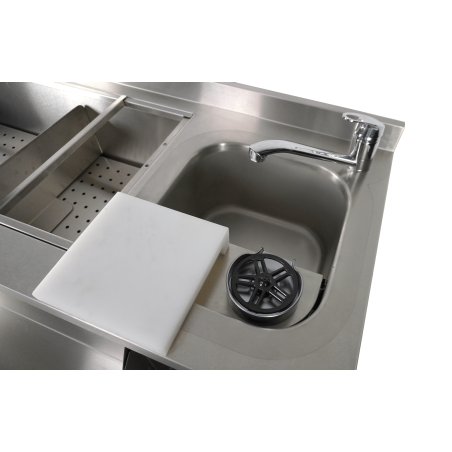 Table r&eacute;frig&eacute;r&eacute;e 2 portes avec bar &agrave; cocktails - Combisteel - 7489.6000