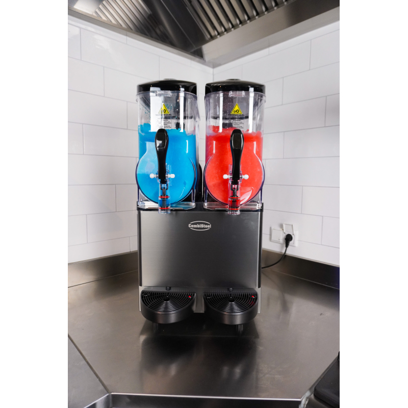 Slush puppie automat 2x12l - Combisteel - 7537.0010