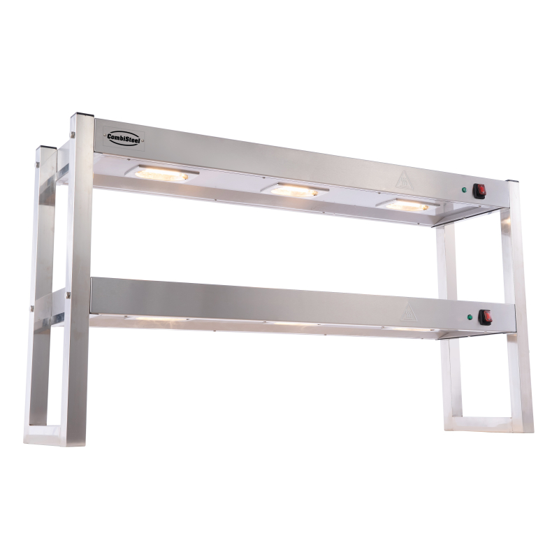 Verwarmde halogeen plank 2 niveaus 1200 demontabel - Combisteel - 7539.0050